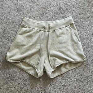Lululemon cashmere cotton shorts